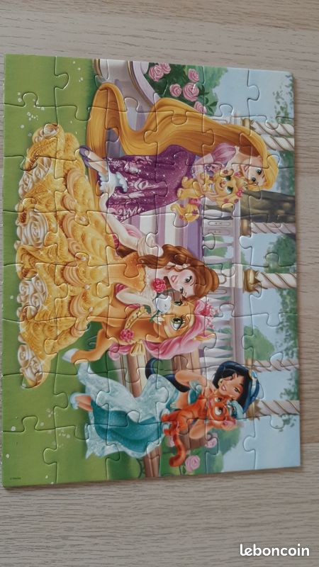 Puzzles x2 disney princesses (image 3)