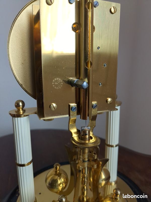 Pendule 400 jours KERN & SÖHNE - Décor Floral - Vintage (image 4)