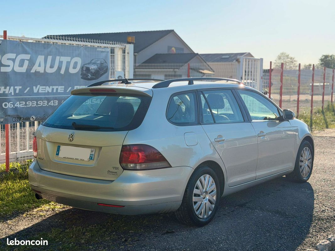🚀 volkswagen golf sw 1.6 tdi 105 bluemotion ct.ok - 6mois – garantie 6 mois 🚀 (image 6)