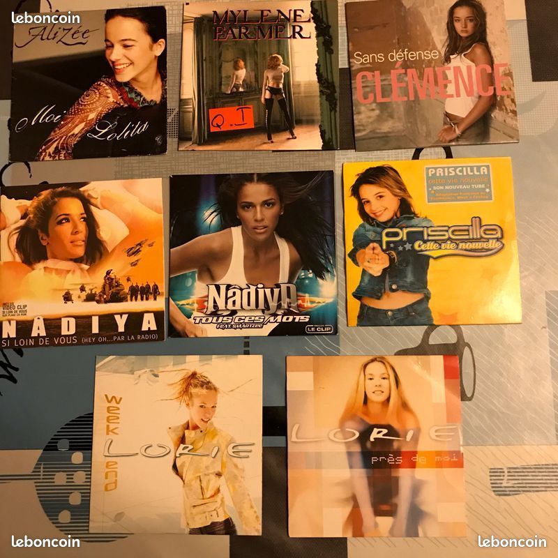 Divers singles Chanteuses (image 1)