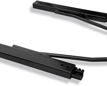 Glissières Universelles AUTO-STYLE Pour Siège Baquet - Réglage Frontal, Largeur 345mm, Noir