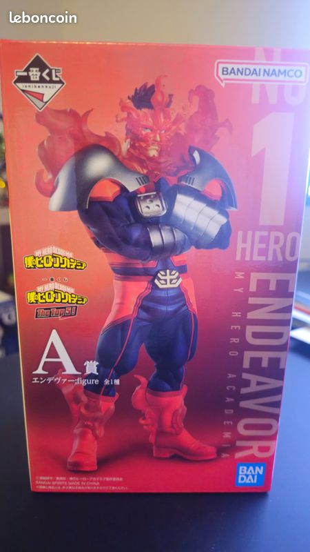 Figurine Ichiban Kuji A Endeavor – TOP 5 – Neuve Scellée – My Hero Academia (image 1)