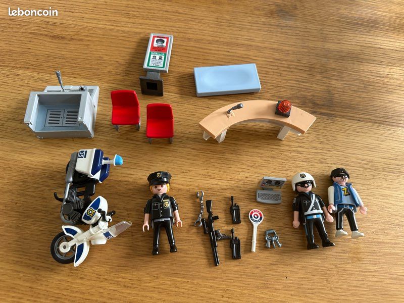 Caserne de police play mobile city (image 7)