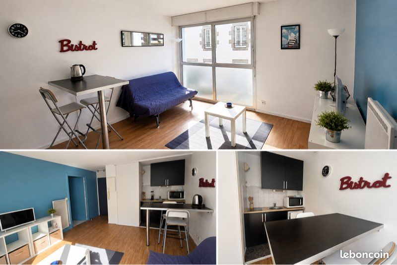 Appartement 1 pièce 21 m² · à Saint-Brieuc · 21 m² · 450 €/mois