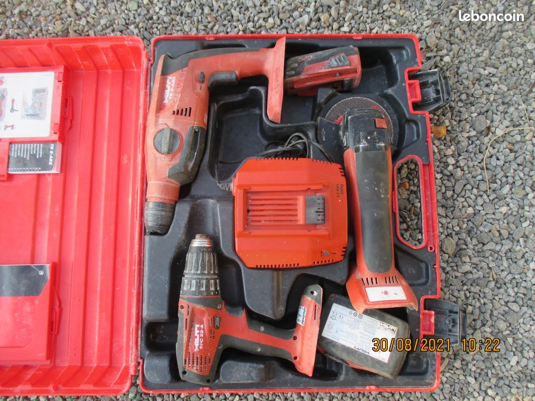 Kit hilti 3 tool perforateur visseuse lapidaire (image 1)