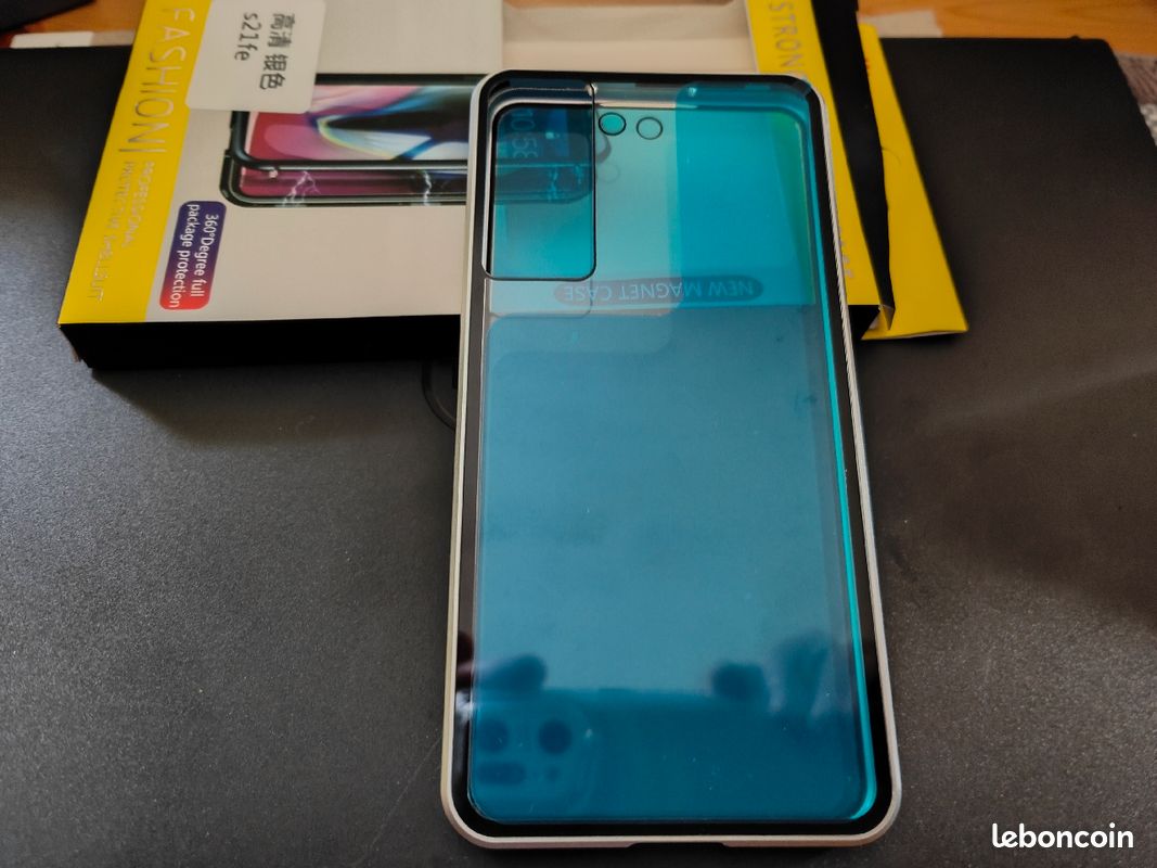 Coque totale magnétique pour smartphone Samsung Galaxy ,S21 FE 5G (image 5)