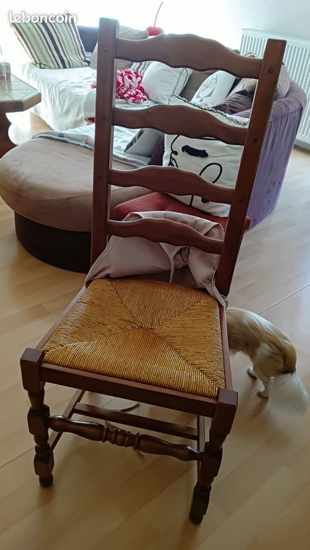 Chaises en bois plus que potables (image 1)