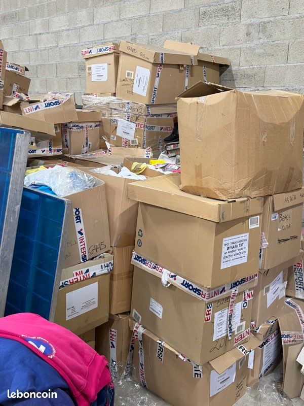 Déstockage de lots invendus Amazon
