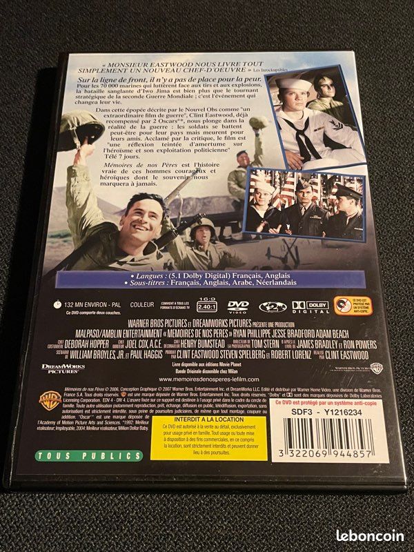 DVD Mémoires de nos pères de Clint Eastwood (image 2)
