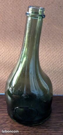 ANCIENNE BOUTEILLE D'ARMAGNAC vide boite à musique SEMPE Sabazan Gers