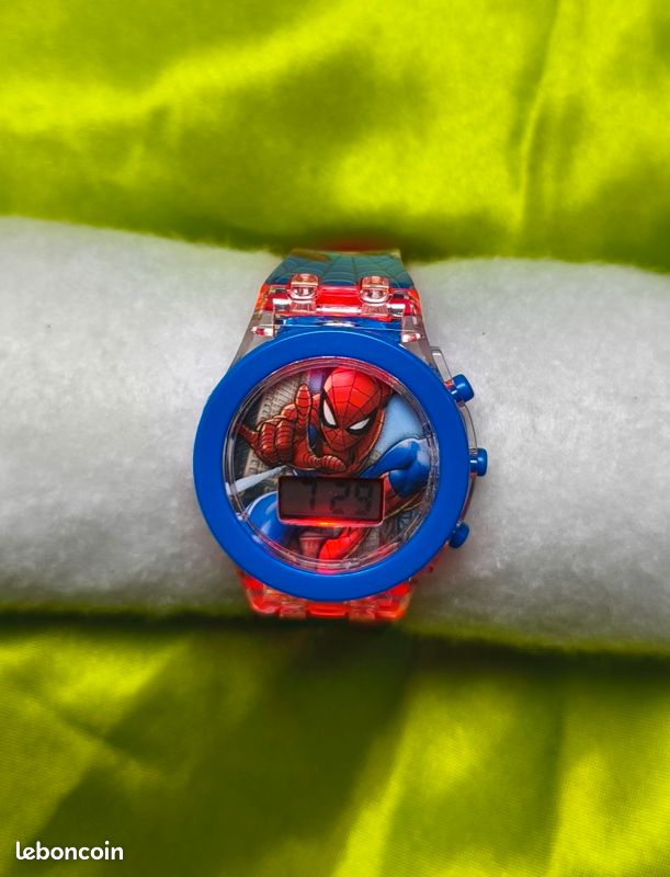 MADE BY Baskets Baskets - Lumière Spiderman Garçon Bleu | Belgique - Foto 5