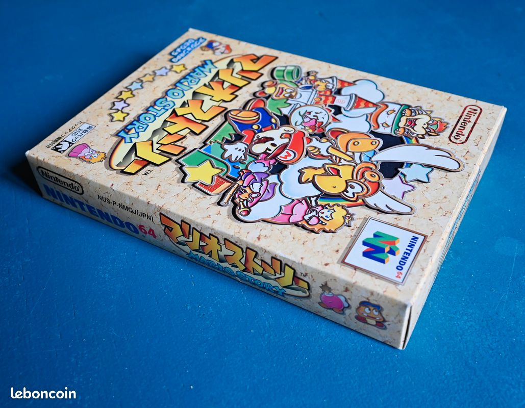 Jeu Mario Story Pour Nintendo 64 – Version JPN, Bon état
