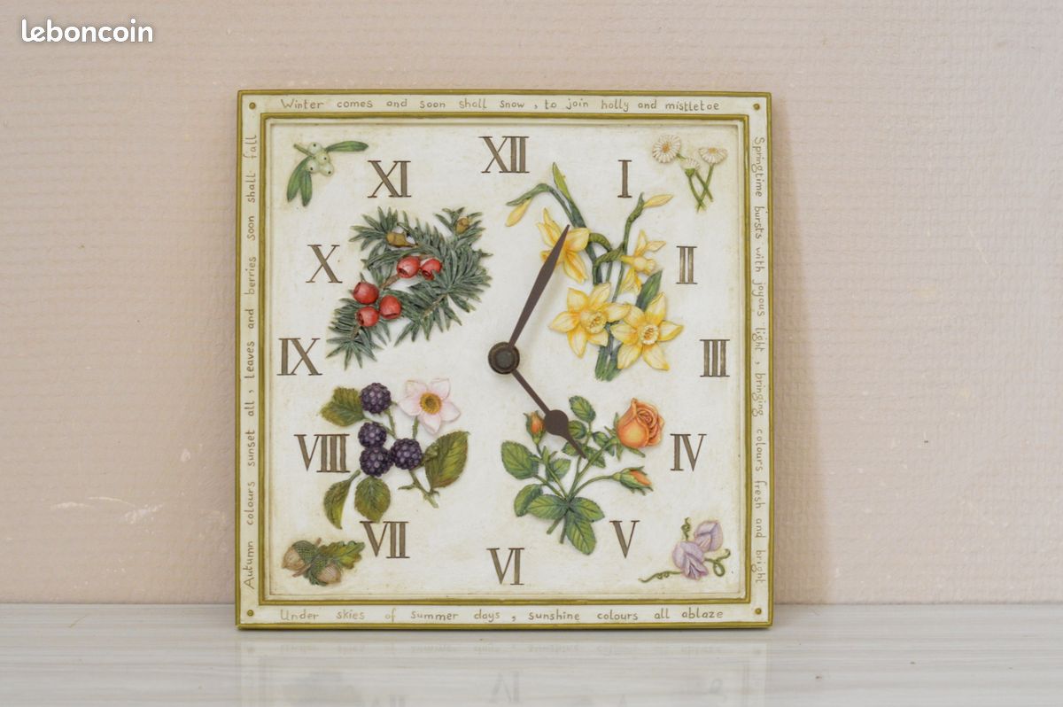 Horloge murale en ceramique (image 1)