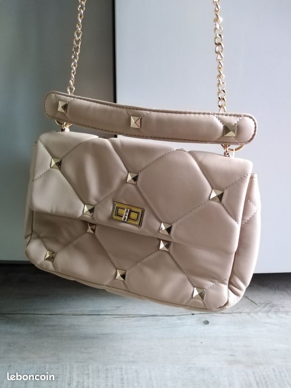 Sac Fourre-tout Matelassé Avon Classic Ivoire - Grand Format - Neuf