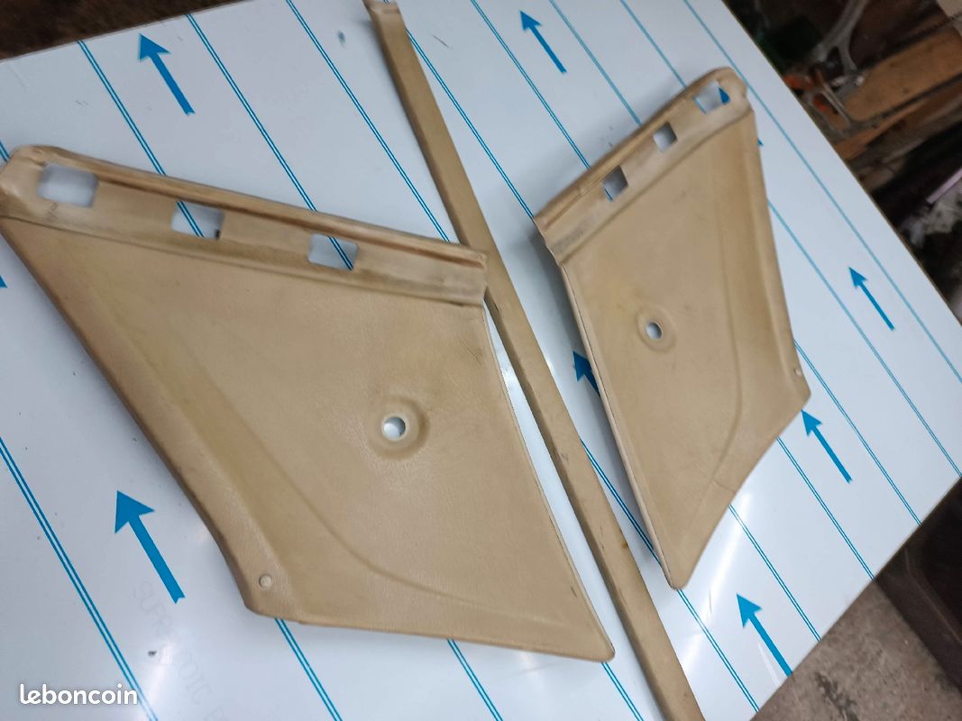 Cache plastique arrière golf 2 mk2 coffre - Équipement auto