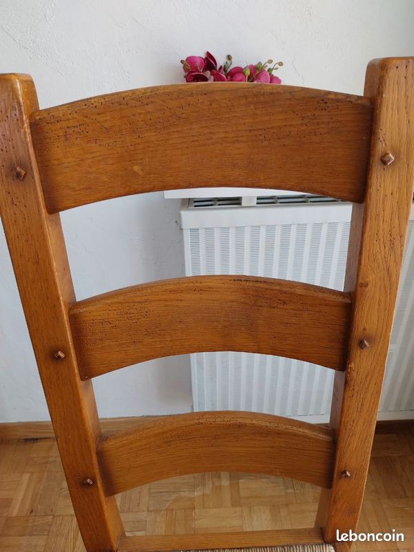 Chaises en chêne vintage (image 6)