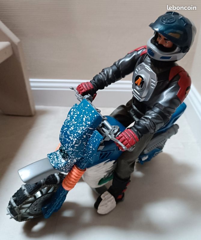 Figurine Action Man - Moto-Neige Polar Scooter Hasbro 2001