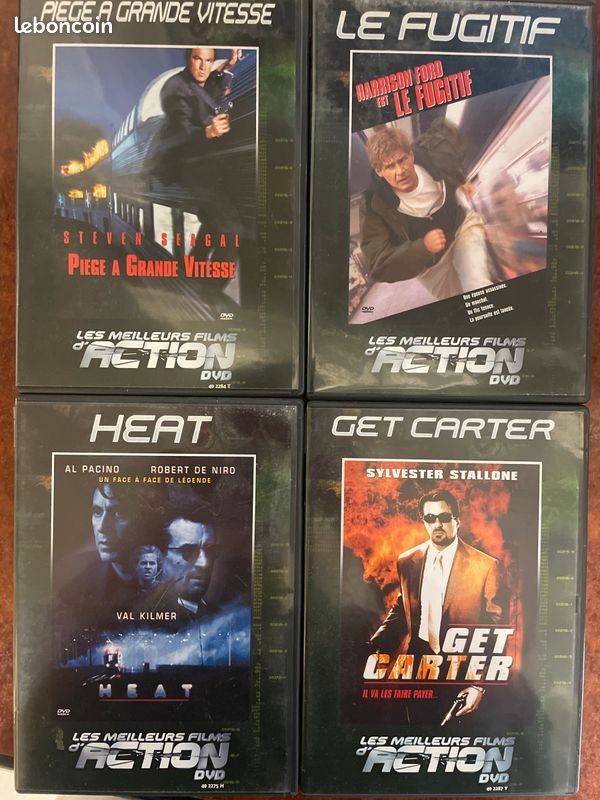Collection 9 films DVD « les meilleures films d’action » (image 2)