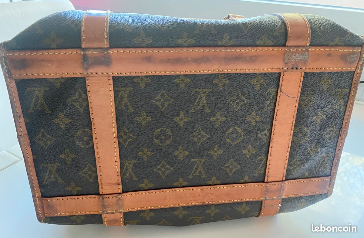 luggage bag louis vuitton dog carrier monogram 40 brown