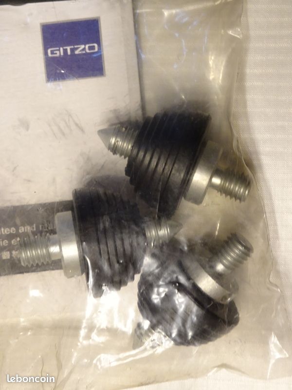 GITZO - Kit de 3 embouts de trépied (ref GS5030VSF) Neuf (image 2)