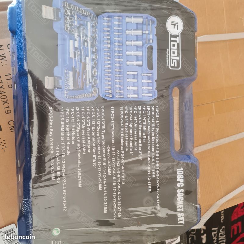 Coffret à cliquet 108 (image 1)