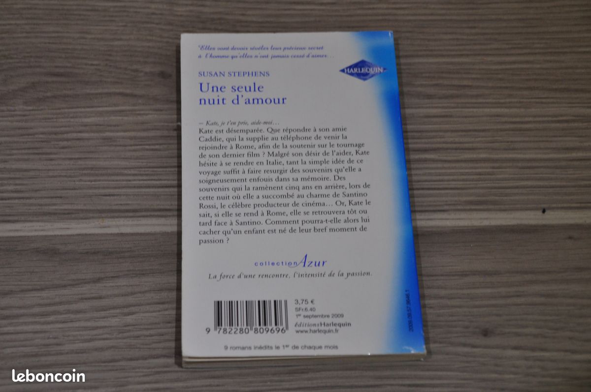 Une seule nuit d'amour de Susan Stephens (image 2)
