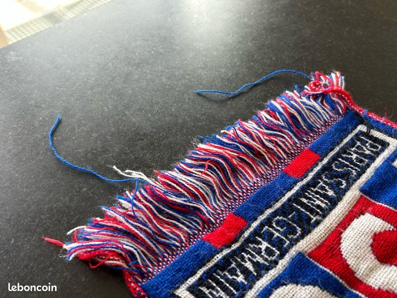 Echarpe PSG PARIS SAINT-GERMAIN double face NIKE marron chocolat scarf sciarpa