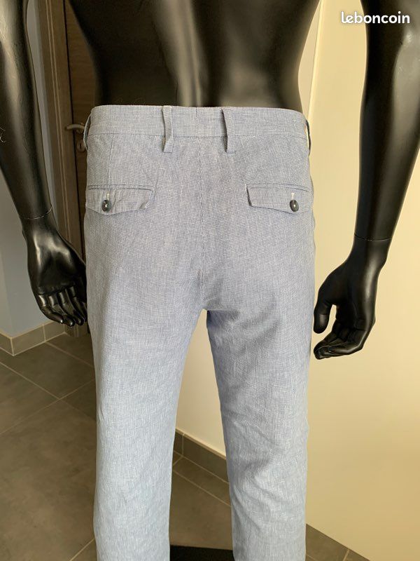 Pantalon bleu clair - Devred - taille 44 (image 5)
