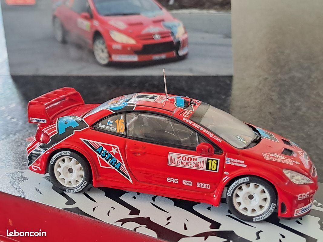 Peugeot 307 WRC Monte Carlo Rally 2006 – Altaya 1/43 – Modèle De Collection (occasion)