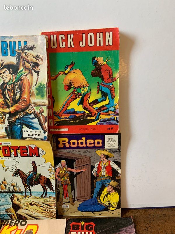 Petit format BD WESTERN Le lot de 9 albums (image 3)