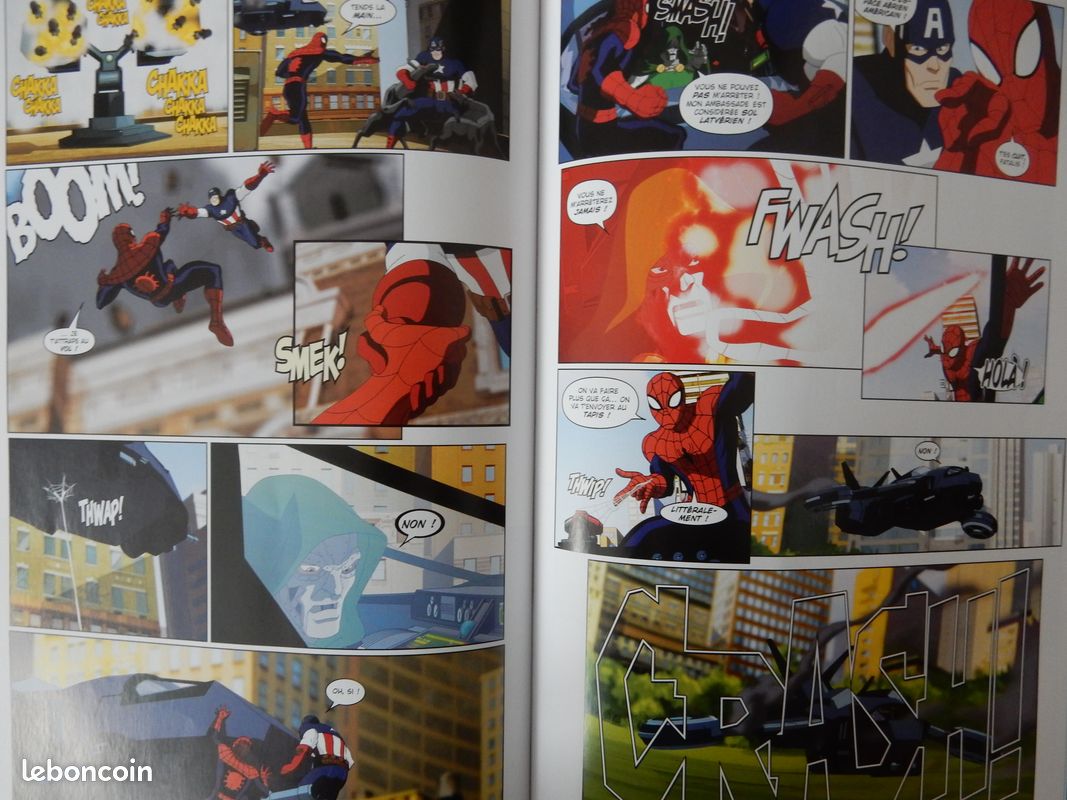 Livre SPIDER MAN - Le bouclier de Captain America (image 3)