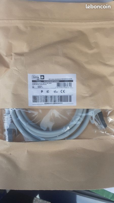 CORDONS RJ45 CAT 6A S/FTP Lszh 2m, 5m (image 2)