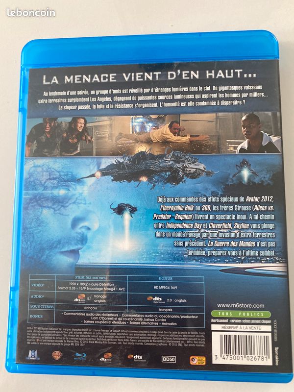 Blu ray -disc skyline (image 2)