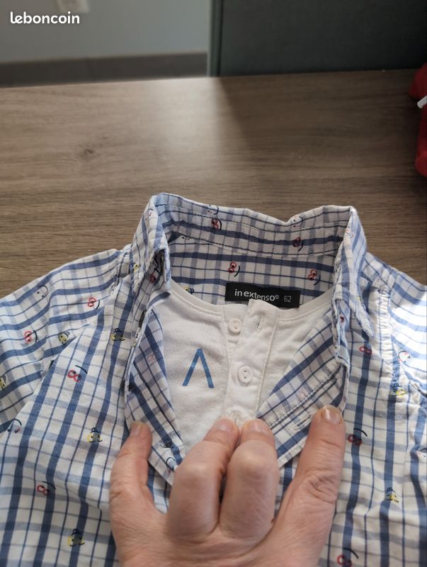 Lot vêtements 3 mois garçon (image 7)