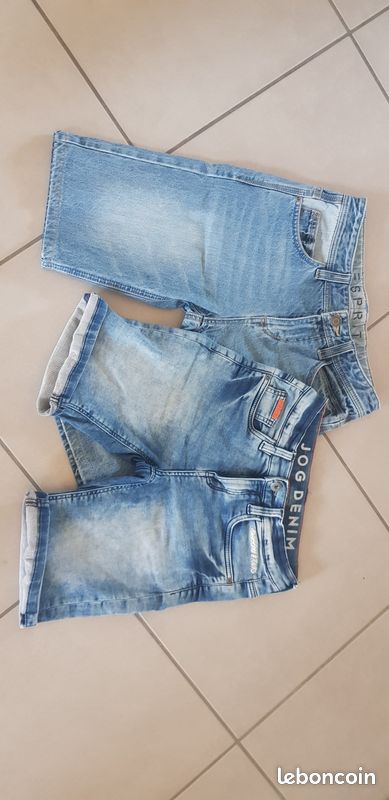 Bermudas en jean (image 1)