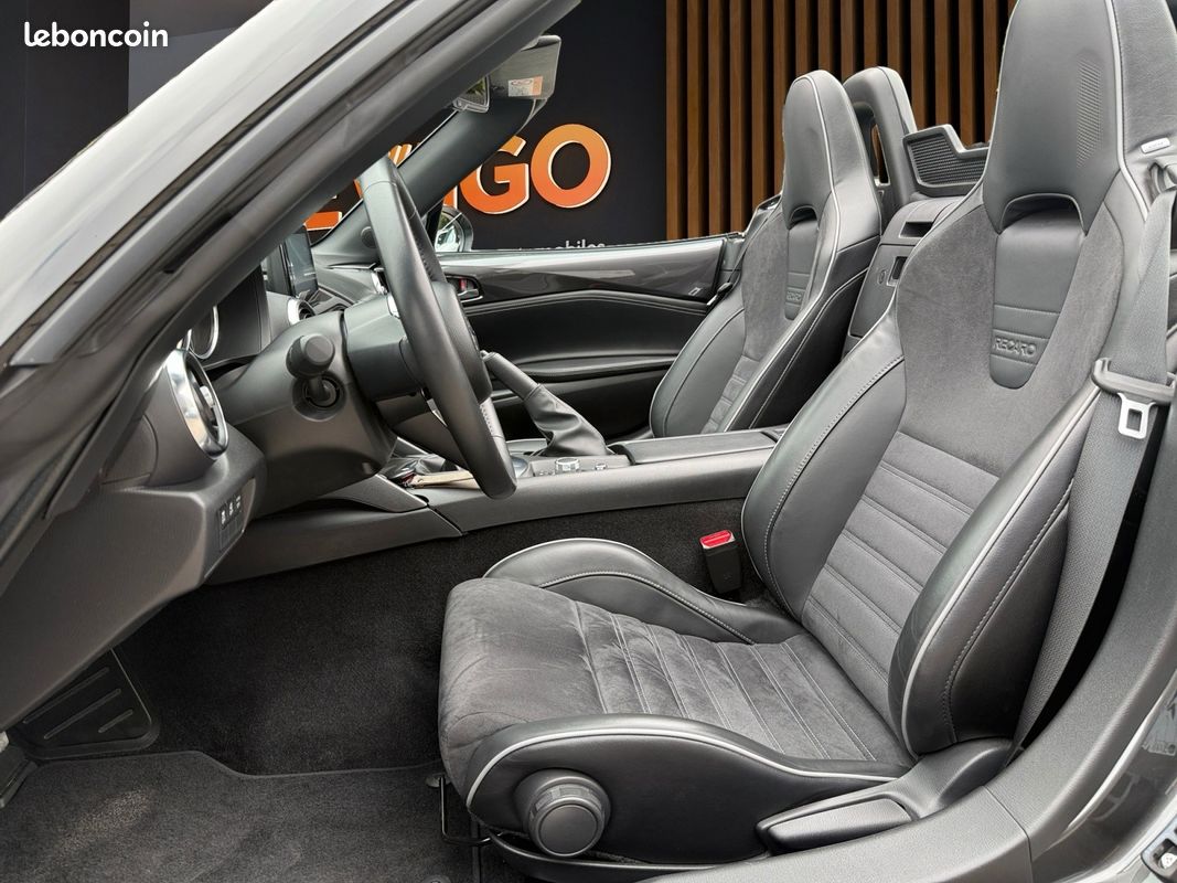 MAZDA MX5 ROADSTER 2.0 SKYACTIV-G 185 CH * CARPLAY*CAMERA DE RECUL*PACK SPORT* FULL ENTRETIEN MAZDa (image 5)