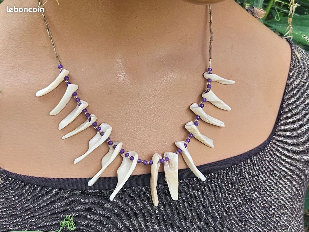 Collier de perles 4 rangs - Canada
