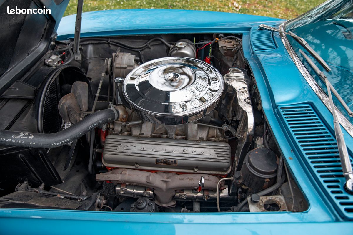 Chevrolet Corvette C2 Cabriolet Stingray 1965 - Hard Top - matching numbers - Garantie (image 4)