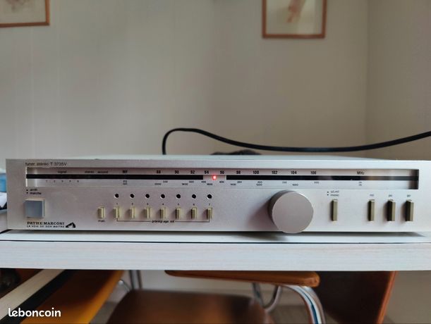 Tuner Vintage Pathé Marconi VR35 - La Voix De Son Maître - HiFi Stéréo - Occasion