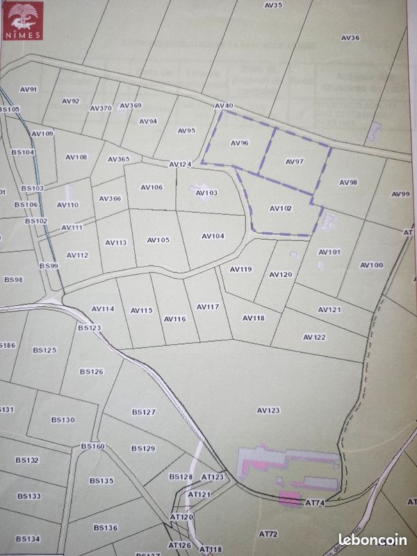 Terrain loisirs/Agricoles · à Nîmes · 35 000 €