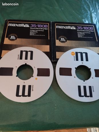 Bobine à bande originale Maxell NAB bobine en aluminium 26,5