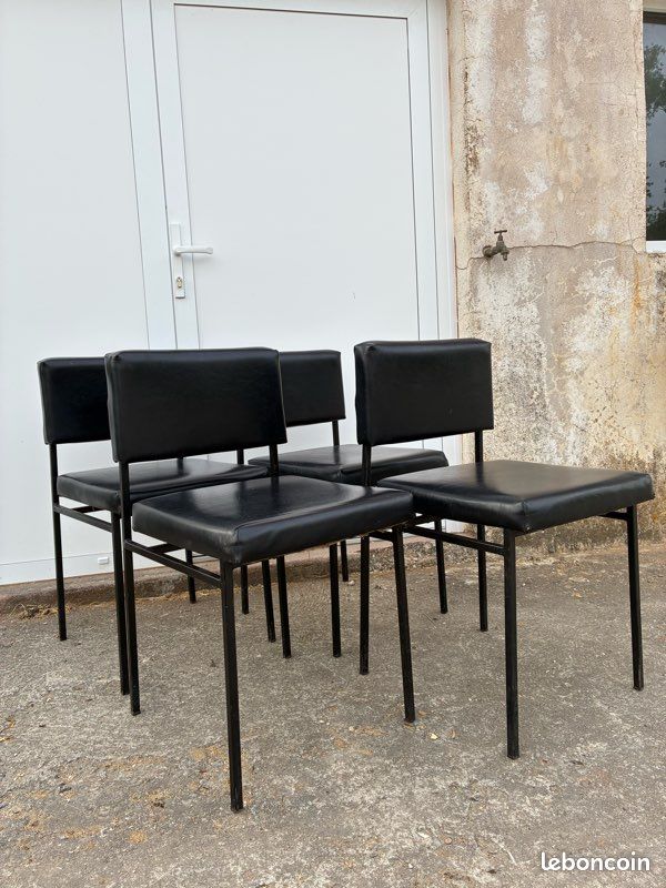 Chaises Philippon & Lecoq model p60 (image 7)