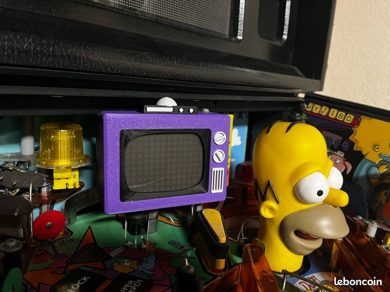 Stickers The Simpsons Pour Flipper - Pincab - Fabrication Française - Neuf