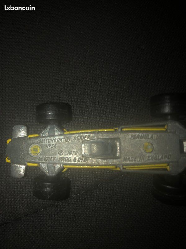 1 voiture matchbox n 34 lesney formule 1 superfast 1970 . Occasion (image 4)