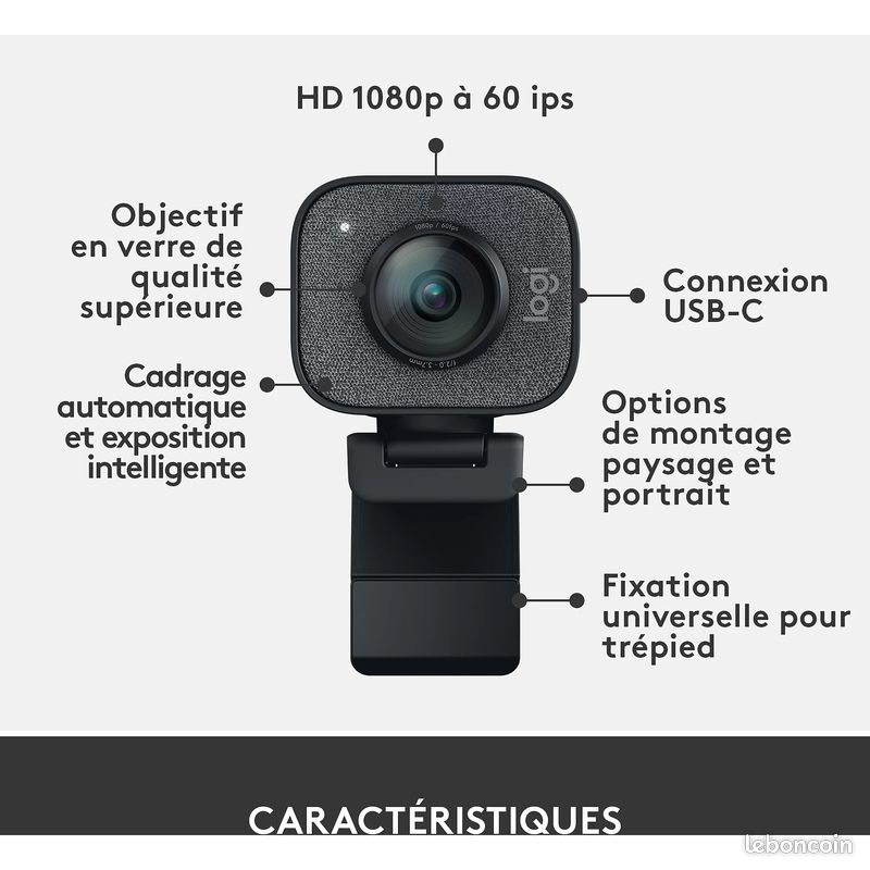 Webcam Logitech for Creators StreamCam (image 3)