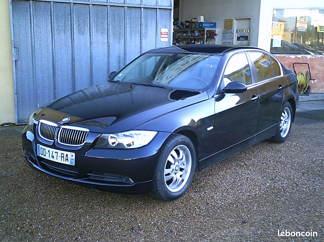 Bmw 325i e90 218cv premiere boite manuelle 151mkm francaise cuir clim (image 1)
