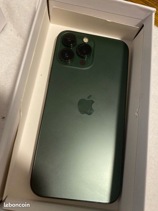 IPhone 13 Pro Max Reconditionné 128 Go, Vert, SANS FACE ID Debloque 38996136