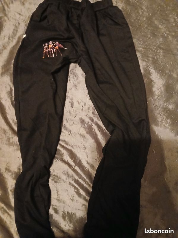 Survêtement K-Pop Demon Hunters - Sweat à Capuche Violet Et Pantalon Noir - Ensemble Imprimé, Tissu Doux, Pour Enfants/ados