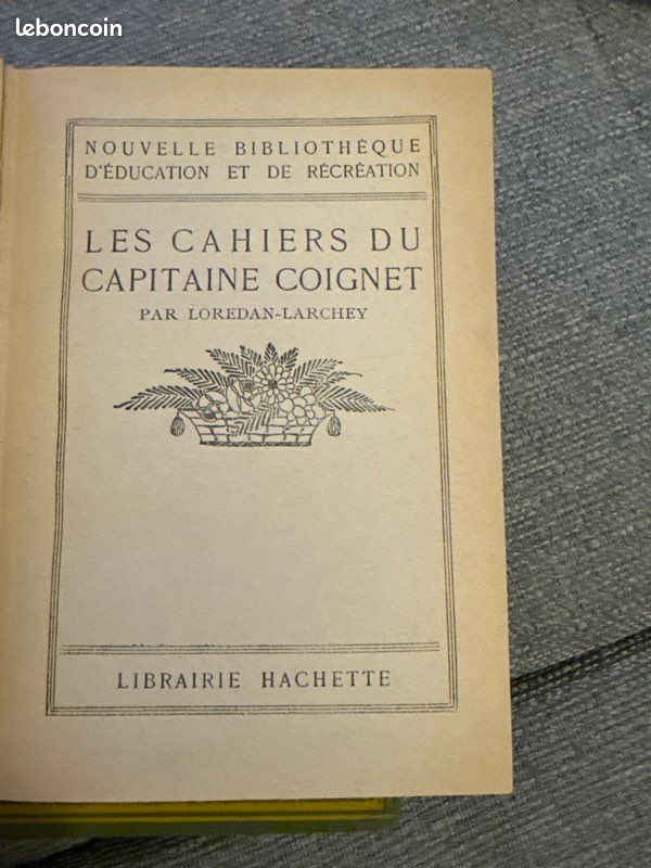 Lot de 2 livres Éditions Hachette dans les années 1920 (image 4)