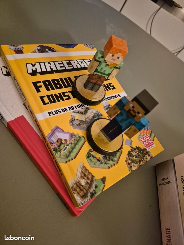 Amibo Steve alex minecraft + 2 livres (image 6)